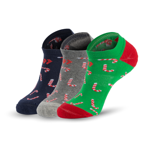 Pack Medias Taloneras Navideñas Adulto